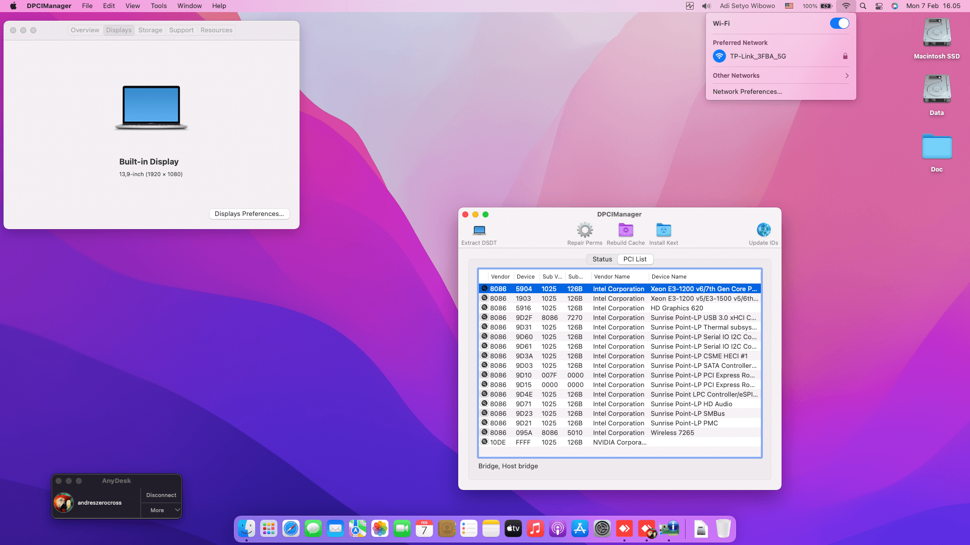 Acer Swift 3 SF314 54G 31YU 2nd [KabyLake   Intel UHD 620 + I2C]   OpenCore 2